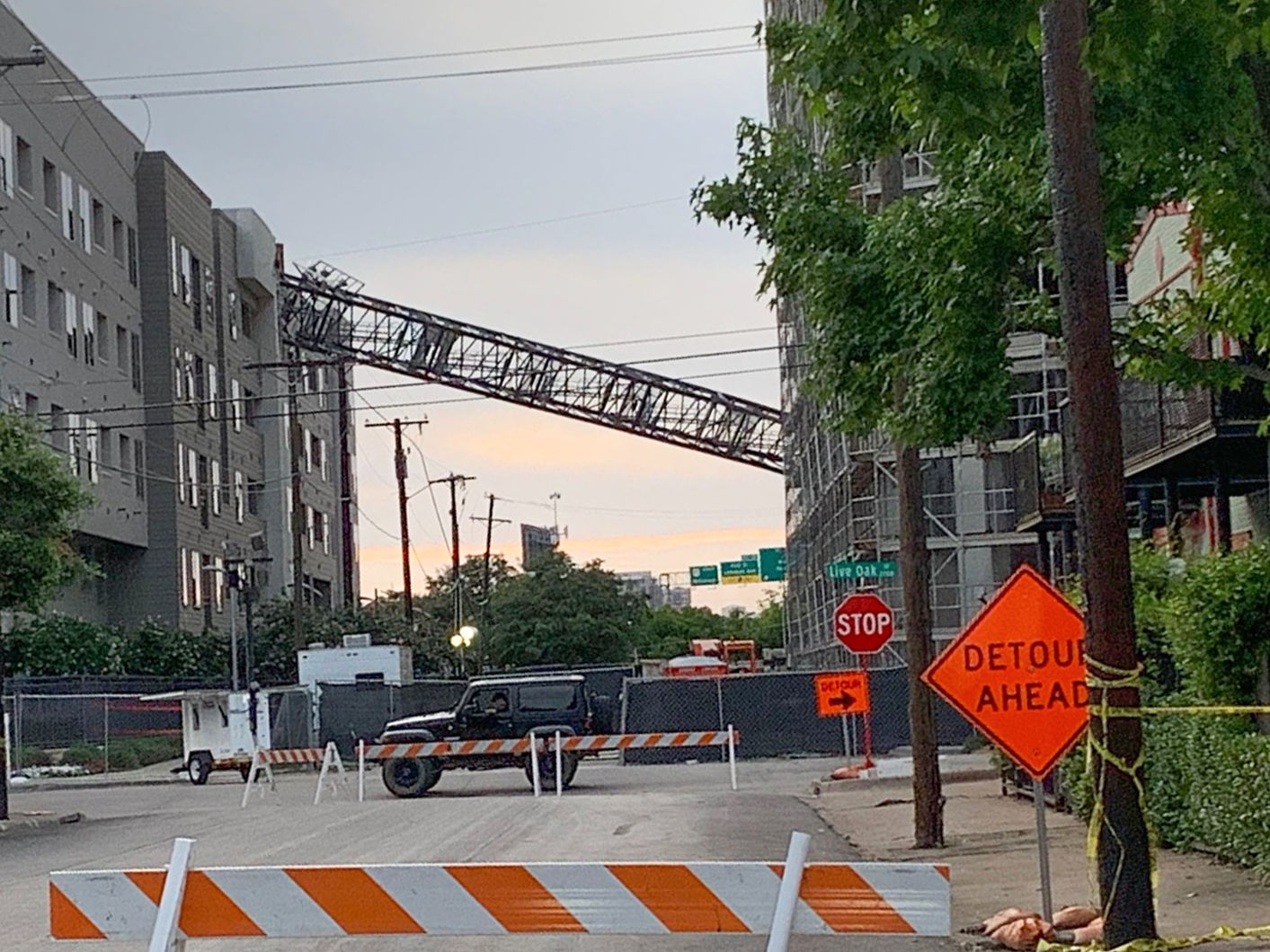 Crane crashes into, destroys alumna’s Dallas apartment